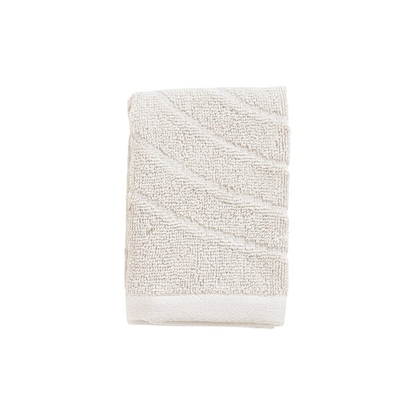 Světle šedý froté bavlněný ručník 30x30 cm Time – Zone