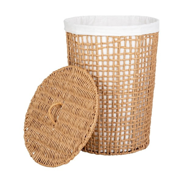 Papírový koš na prádlo v přírodní barvě 77 l Pomal – House Nordic-image-3
