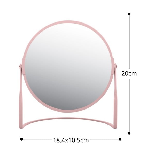 Kosmetické zvětšovací zrcadlo (zvětšení 5x) ø 18 cm Akira – Spirella-image-3