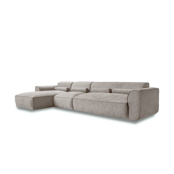 Béžová rohová pohovka (levý roh) Flex Felix – Miuform