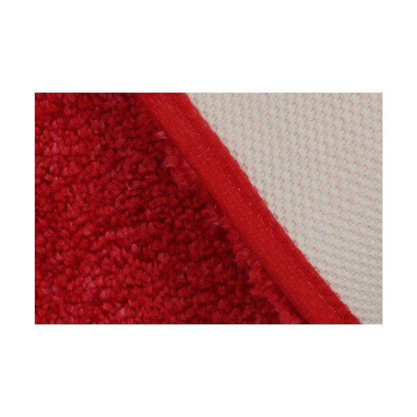 Červená koupelnová předložka Confetti Miami, 50 x 57 cm-image-3