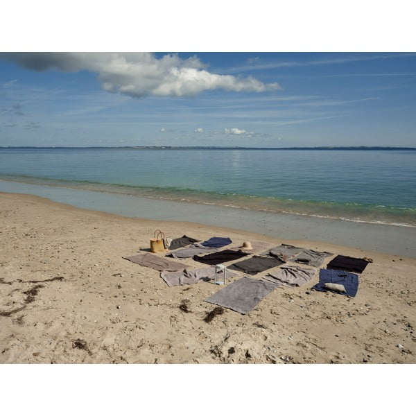 Šedohnědá bavlněná osuška 140x70 cm Classic - Zone-image-4