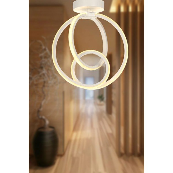 Bílé kovové LED stropní svítidlo Neo – Squid Lighting-image-1