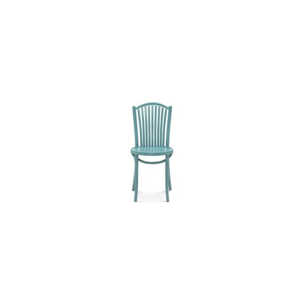 Modrá dřevěná židle Fameg Jorgen