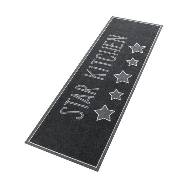 Tmavě šedý běhoun Zala Living Star, 50 x 150 cm-image-3