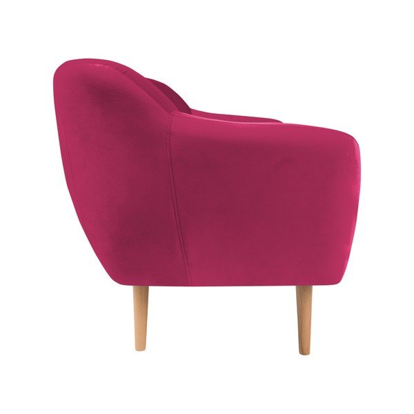 Růžová dvoumístná pohovka Mazzini Sofas Amelie-image-4