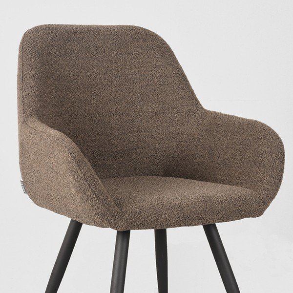 Hnědé jídelní židle v sadě 2 ks Fender – LABEL51-image-4