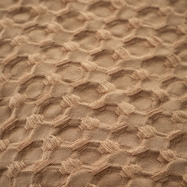 Hnědé povlečení na dvoulůžko 200x200 cm Muscat Waffle – Pineapple Elephant-image-4