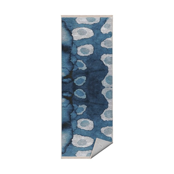 Modrý koberec běhoun 80x200 cm – Mila Home