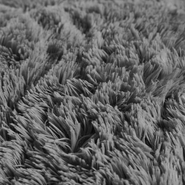 Tmavě šedé mikroplyšové povlečení Catherine Lansfield Cuddly, 200 x 200 cm-image-4