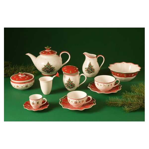 Bílý porcelánový hrnek s vánočním motivem Villeroy & Boch-image-2