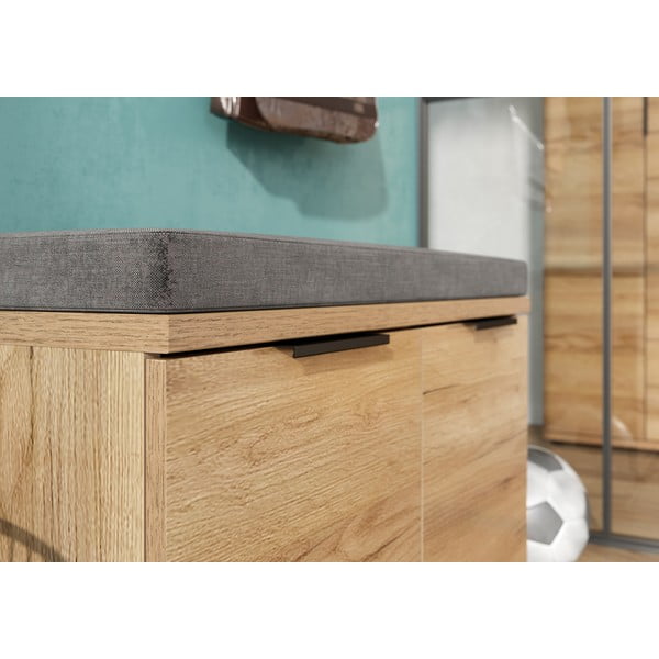 Botník v dekoru dubu s lavicí Fremont - Germania-image-3