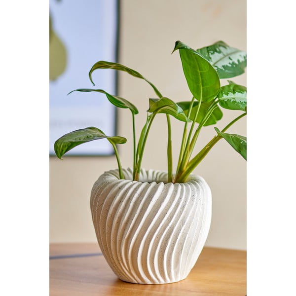 Kameninový obal na květináč ø 21,5 cm Maham – Bloomingville-image-1