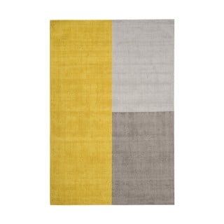 Žluto-šedý koberec Asiatic Carpets Blox, 200 x 300 cm