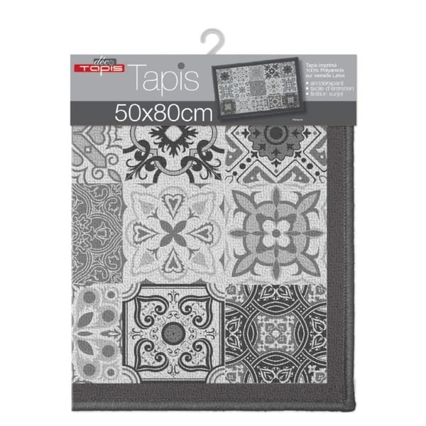 Šedý pratelný koberec 50x80 cm Persane – douceur d'intérieur-image-2