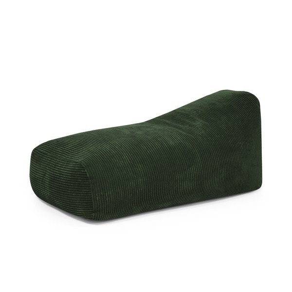 Zelený manšestrový sedací vak Snug 130 – SLOWDOWN