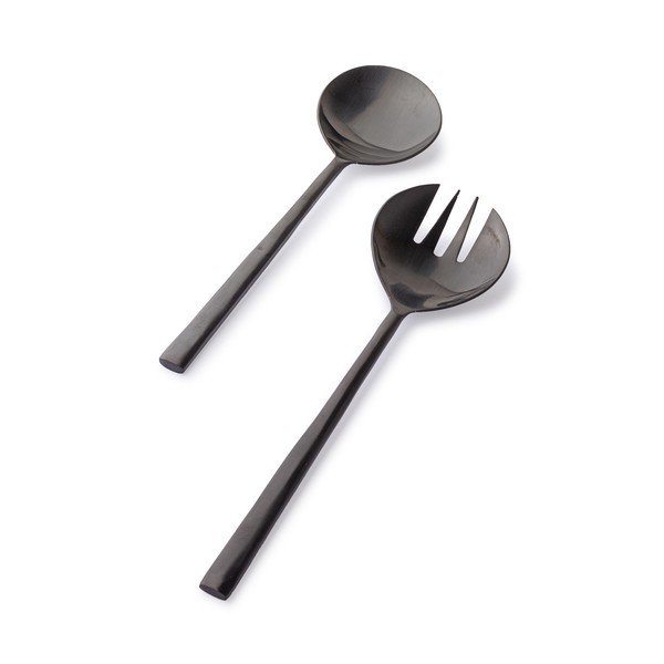 Salátový příbor 2 ks z nerezové oceli Hestia – Bizzotto-image-1