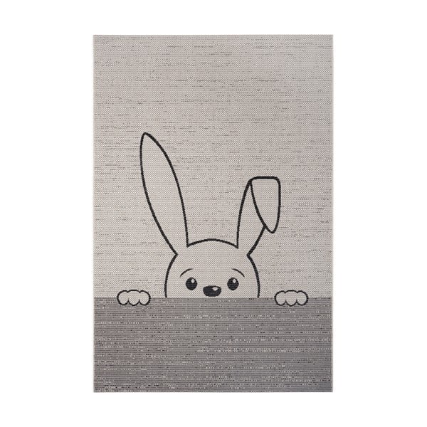 Krémový dětský koberec Ragami Bunny, 160 x 230 cm