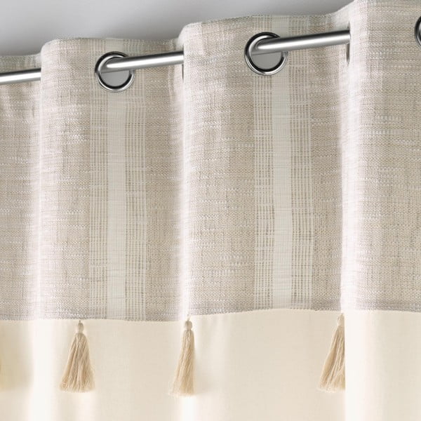 Závěs v přírodní barvě 140x240 cm Island – douceur d'intérieur-image-2