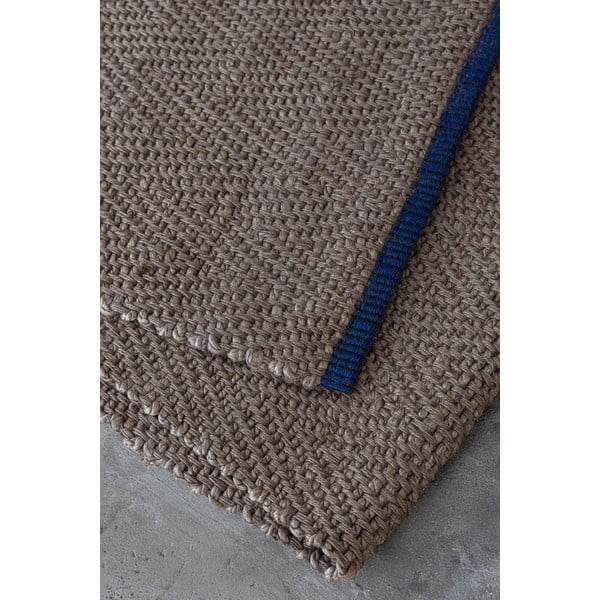 Hnědý jutový koberec 50x80 cm Notes – Mette Ditmer Denmark-image-3