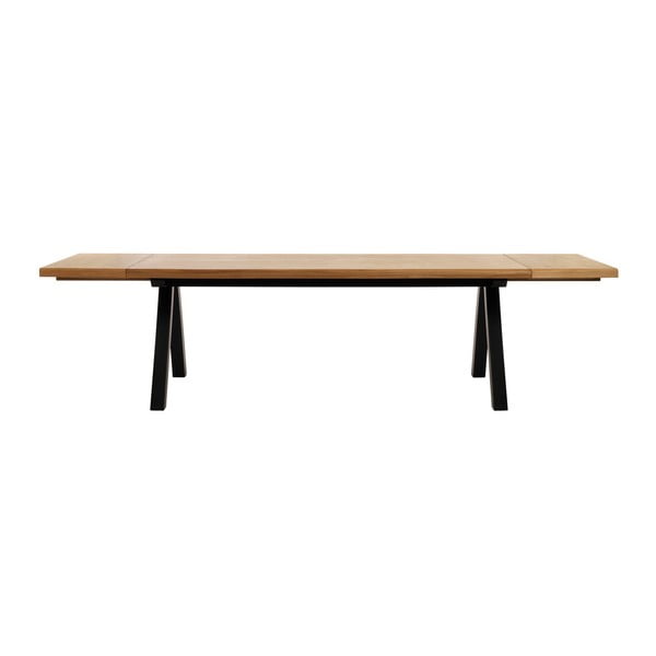 Sada 2 přídavných desek k jídelnímu stolu ze dřeva bílého dubu Unique Furniture Oliveto