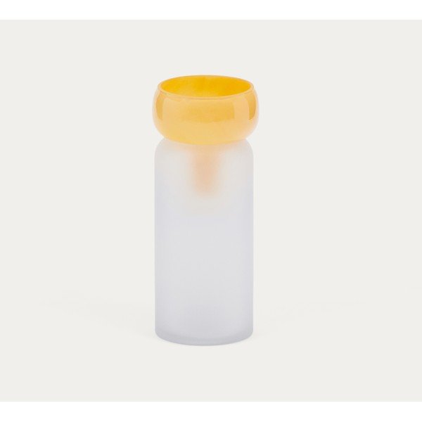 Žlutá skleněná váza (výška 30,5 cm) Kelse – Kave Home-image-4