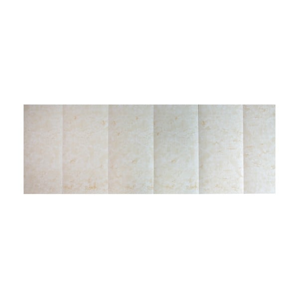 Samolepicí panely na zeď v sadě  6 ks 60x30 cm Cream Onyx – SP TREND-image-2