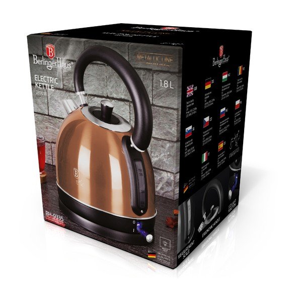 Rychlovarná konvice 1.8 l Rosegold Metallic Line - BerlingerHaus-image-2