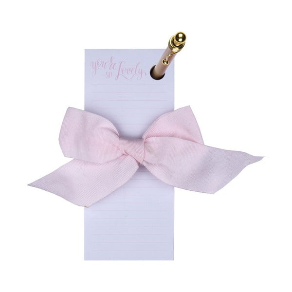 Bloček na poznámky s propiskou Tri-Coastal Design Rosé-image-2