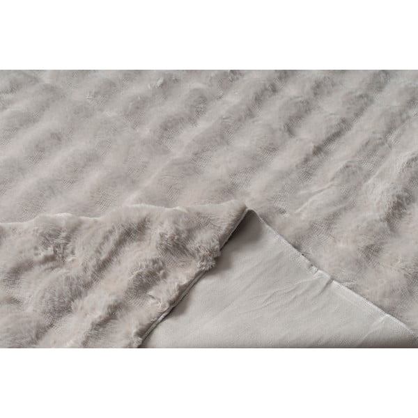 Krémový pratelný kulatý koberec ø 120 cm Bubbly – Oyo Concept-image-1