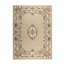 Béžový vlněný koberec Flair Rugs Aubusson, 150 x 240 cm