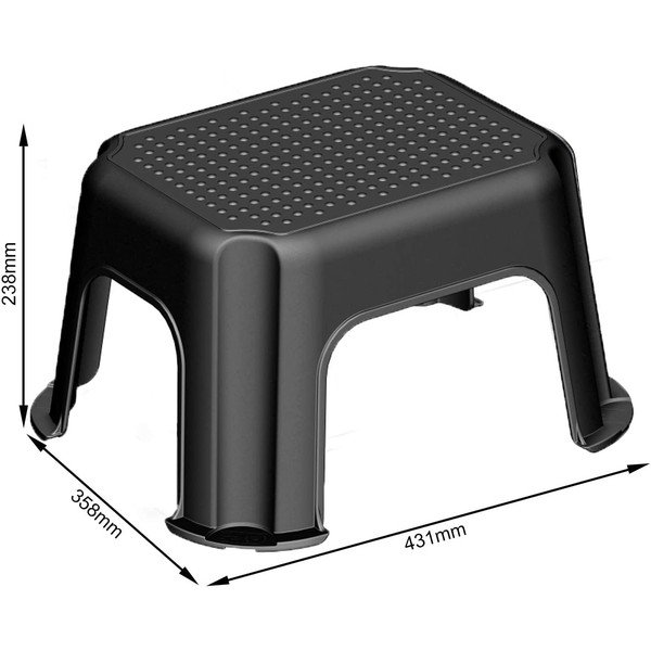 Černý stupínek Basic - Rotho-image-3