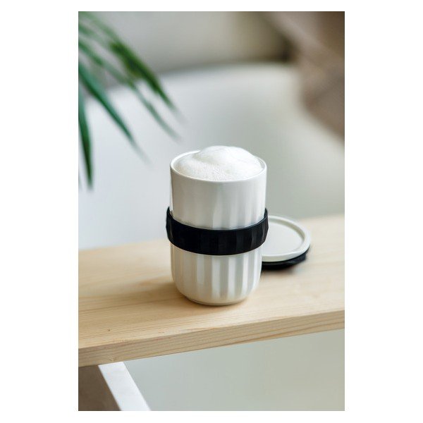 Bílý skleněný cestovní hrnek Villeroy & Boch Like Like To Go & To Stay, 450 ml-image-2