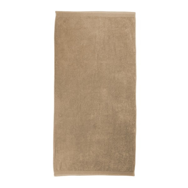 Hnědý  ručník Artex Delta, 100 x 150 cm