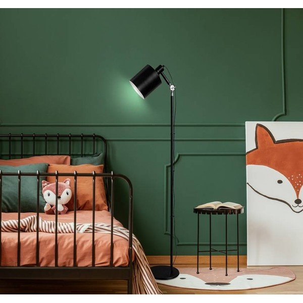 Černá stojací lampa (výška 166 cm) Zana – Candellux Lighting-image-1