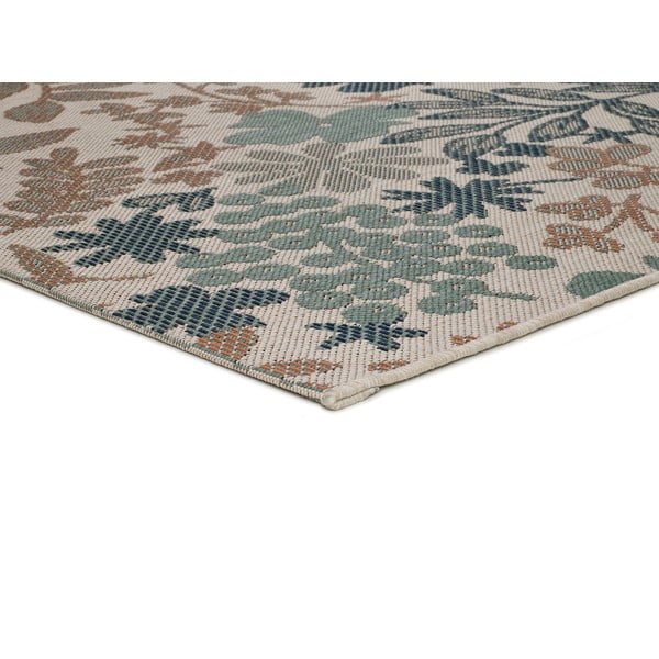 Béžovo-zelený venkovní koberec Universal Floral, 155 x 230 cm-image-2