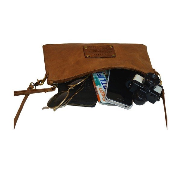 Hnědá kožená kabelka O My Bag The Betsy-image-4