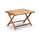 Zahradní stůl z akáciového dřeva Bonami Essentials Natur, 114 x 88 cm