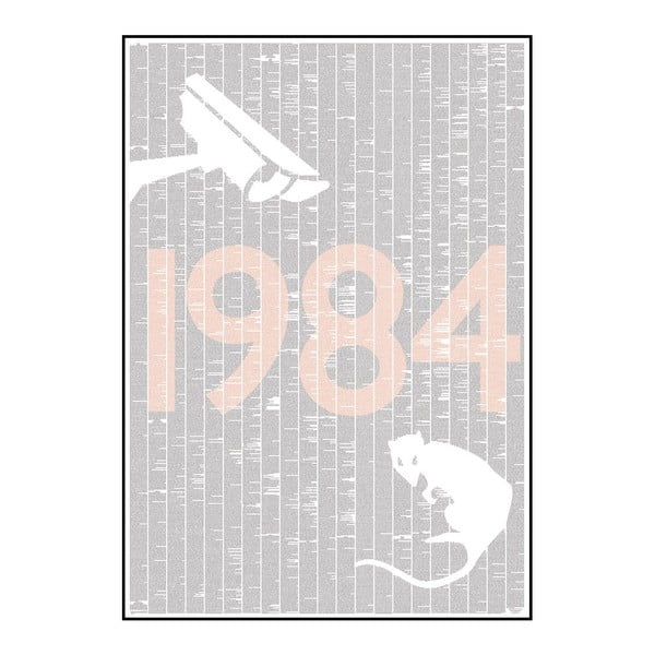 Knižní plakát 1984, 70x100 cm