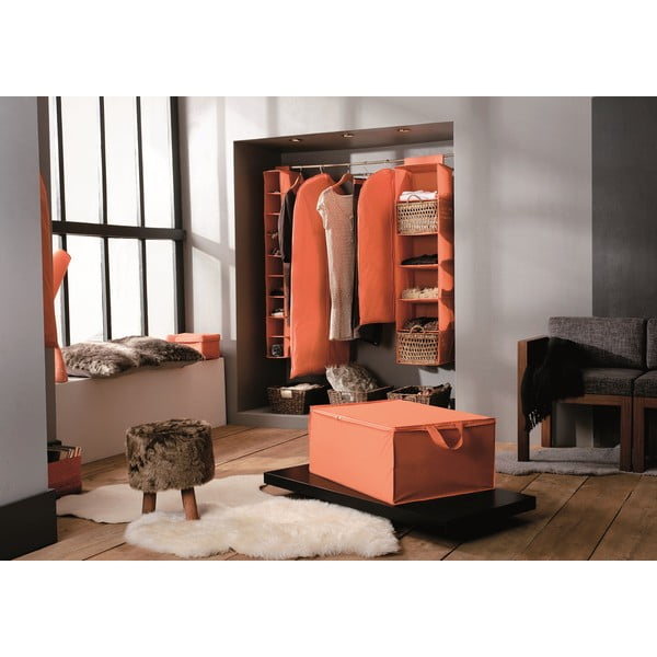 Textilní box Orange, 70x50 cm-image-1