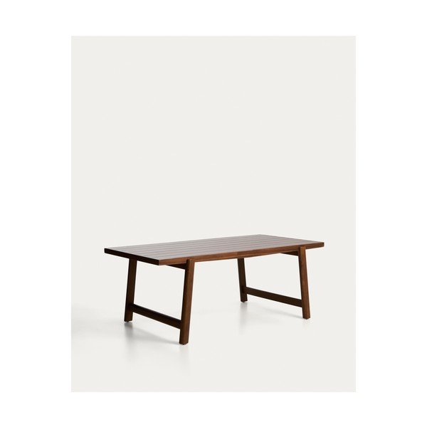 Zahradní jídelní stůl s deskou z akácie 100x200 cm Itani – Kave Home-image-4