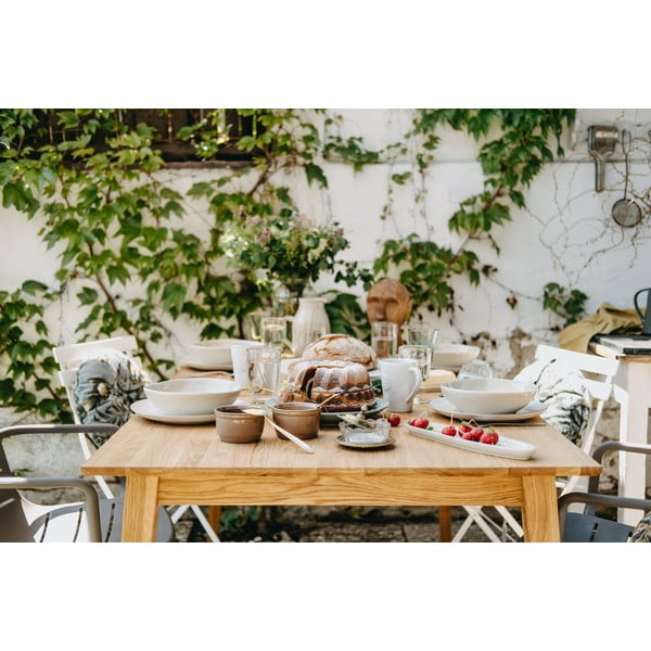 Přírodní dubový jídelní stůl Rowico Filippa, 180 x 90 cm-image-1