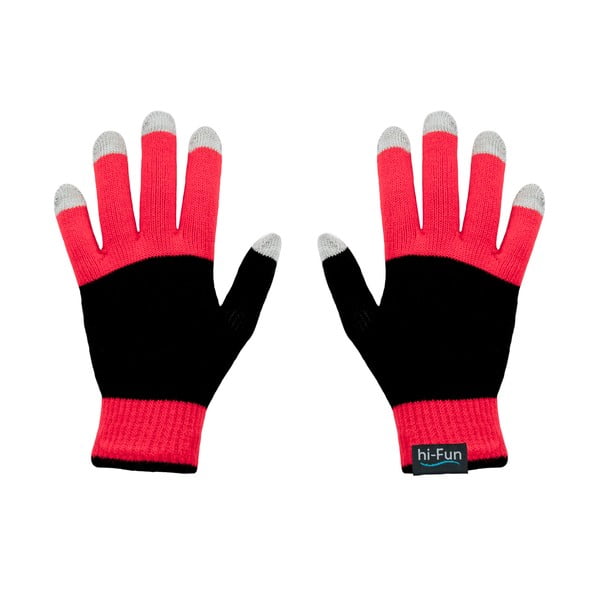 Hi-Glove Rukavice na dotykové displeje, červená