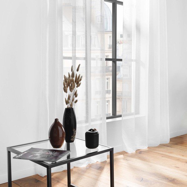 Bílá voálová záclona 140x240 cm Lissea – douceur d'intérieur-image-2