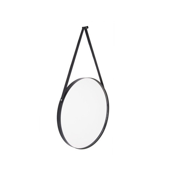 Nástěnné zrcadlo s rámem v černé barvě PT LIVING Balanced, ø 47 cm-image-3