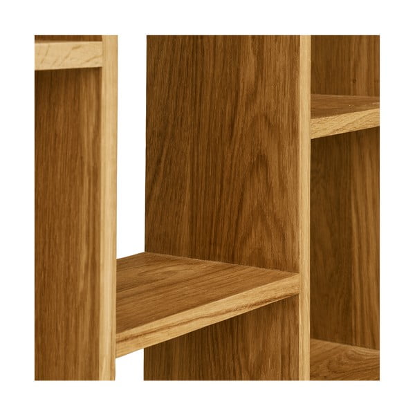 Patrová police z dubového dřeva v přírodní barvě 15 cm Townsville – House Nordic-image-3