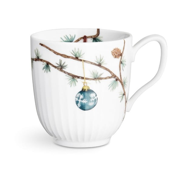 Porcelánový vánoční hrnek Kähler Design Hammershoi Christmas Mug, 330 ml