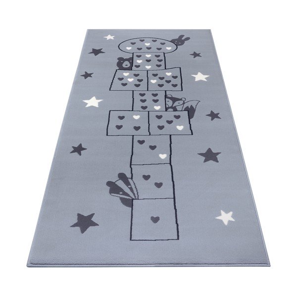 Dětský šedý koberec Hanse Home Adventures Jump, 100 x 250 cm-image-2