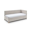 Béžová rohová dětská postel s úložným prostorem 90x200 cm Cool – Meise Möbel