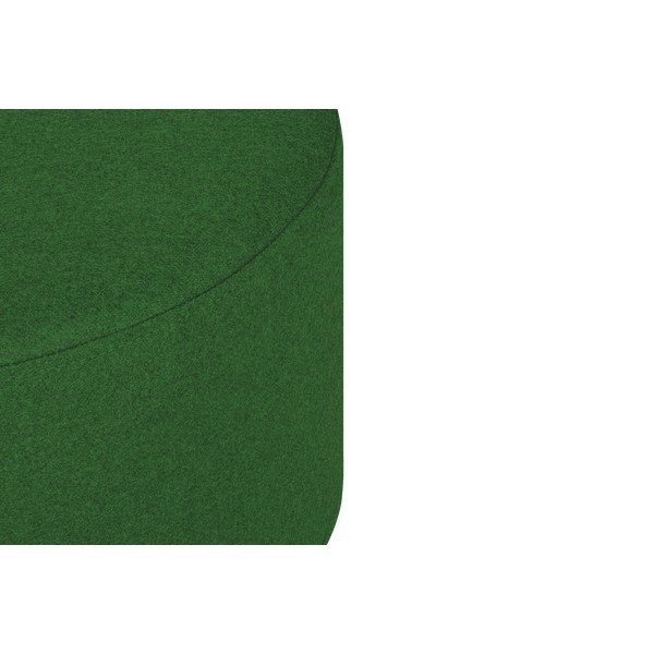 Zelený vlněný taburet Folk – noo.ma-image-3